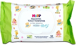 Kup Papier toaletowy nawilżany, 50 szt. - Hipp Ultra-Sensitiv 