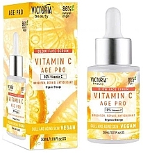 Serum do twarzy z witaminą C - Victoria Beauty C Age Pro Glow Face Serum — Zdjęcie N2