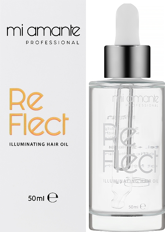 Rozjaśniający olejek do włosów - Mi Amante Professional ReFlect Illuminating Hair Oil — Zdjęcie N1