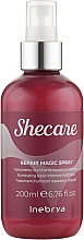 Kup Rozświetlająco-naprawczy spray do zniszczonych włosów - Inebrya She Care Repair Magic Spray