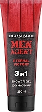 Żel pod prysznic - Dermacol Men Agent Eternal Victory 3in1 Shower Gel — Zdjęcie N1