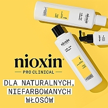 Zestaw - Nioxin Pro Clinical System 1 Set (sh/150ml + cond/150ml + ser/50ml) — Zdjęcie N2