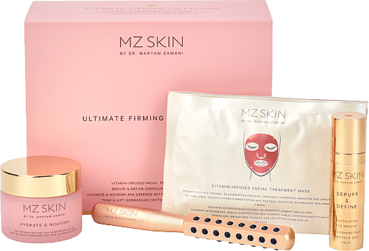 Zestaw - MZ Skin Ultimate Firming Collection (mask/12ml + roller + cr/50ml + serum/15ml) — Zdjęcie N1