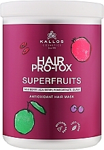 Krem-maska ​​do włosów - Kallos Hair Pro-tox Superfruits Hair Mask — Zdjęcie N1