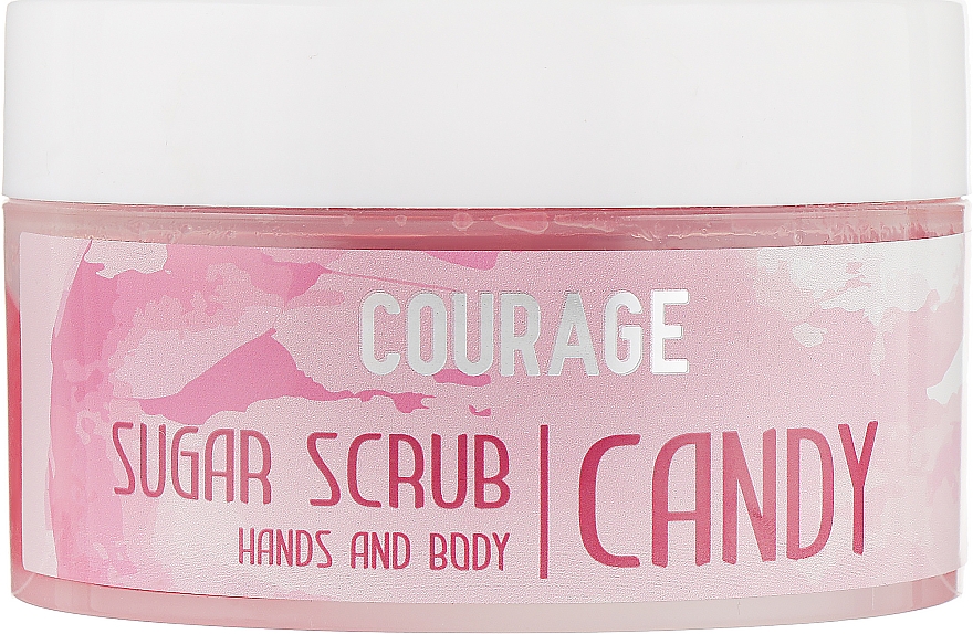 Peeling do rąk i ciała - Courage Candy Hands&Body Sugar Scrub