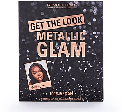 Zestaw do makijażu - Makeup Revolution Get The Look: Metallic Glam Makeup Gift Set — Zdjęcie N2