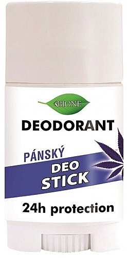 Dezodorant w sztyfcie dla mężczyzn - Bione Cosmetics Deodorant Deo Stick Crystal Men Blue — Zdjęcie N1