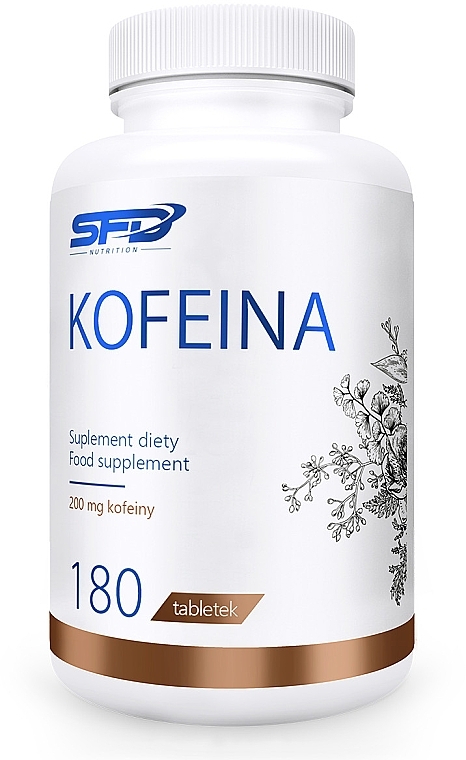 Suplement diety Kofeina, w tabletkach - SFD Nutrition Kofeina — Zdjęcie N1
