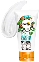 Krem do rąk z olejem kokosowym - Lovea Hand Cream Organic Coco Oil  — Zdjęcie N2