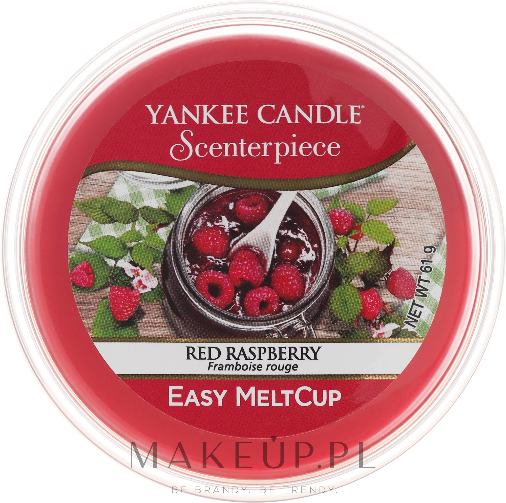 Wosk zapachowy - Yankee Candle Red Raspberry Scenterpiece Melt Cup — Zdjęcie 61 g