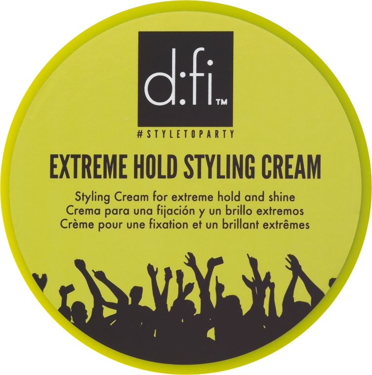 Krem do stylizacji włosów dla mężczyzn Mocne utrwalenie - D:fi Extreme Hold Styling Cream — Zdjęcie N1