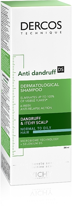 PRZECENA! Przeciwłupieżowy szampon z dwusiarczkiem selenu do włosów normalnych i przetłuszczających się - Vichy Dercos Anti-Pelliculaire Anti-Dandruff Shampooing * — Zdjęcie N2