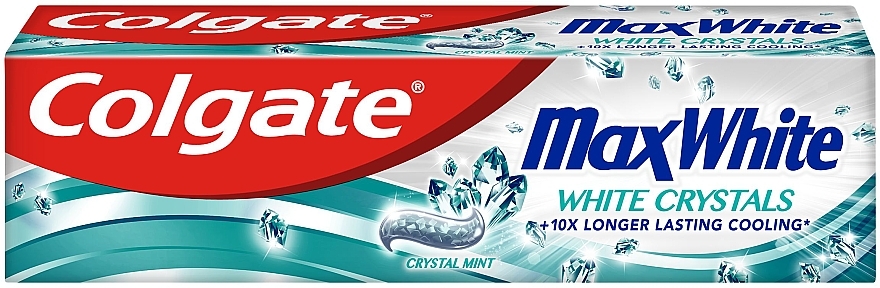 Pasta do zębów - Colgate Max White White Crystals — Zdjęcie N1