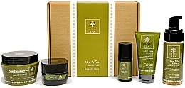 Kup Zestaw - Olive Spa Aloe Value Box 03 (cr/50ml + eye/cr/30 + f/foam/150ml + b/butter/250ml + hand/cr/75ml)