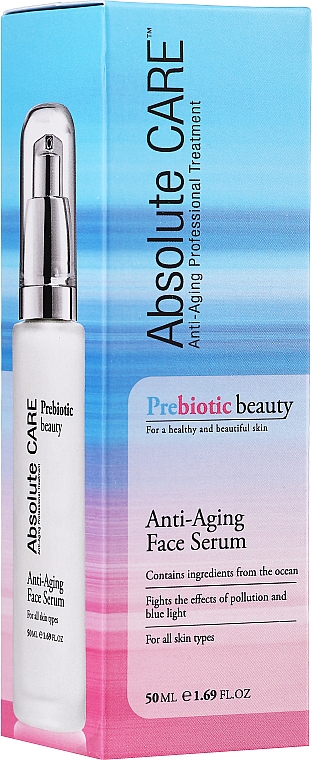 Przeciwstarzeniowe serum do twarzy - Absolute Care Prebiotic Beauty Anti-Aging Face Serum — Zdjęcie N1