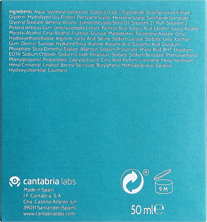 Odżywczy krem liftingujący do twarzy - Cantabria Labs Endocare Tensage Nourishing Cream — Zdjęcie N3