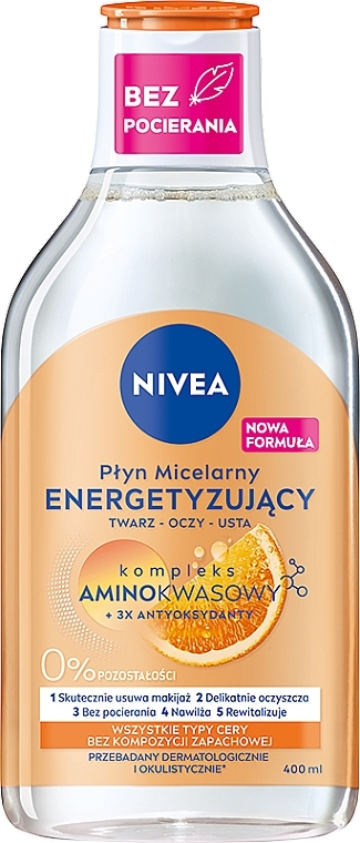 Płyn micelarny energetyzujący - NIVEA