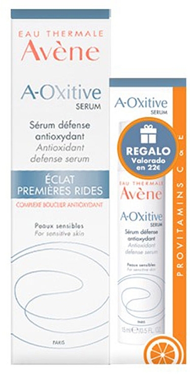 Zestaw dla mężczyzn - Avene A-Oxitive Serum (serum/30ml + serum/15ml) — Zdjęcie N1