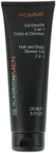 Żel pod prysznic 2 w 1 do ciała i włosów dla mężczyzn - Académie Men Hair And Body Shower Gel 2 In 1 — Zdjęcie N2