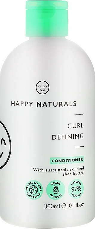 Odżywka do włosów definiująca loki - Happy Naturals Curl Defining Conditioner — Zdjęcie N1