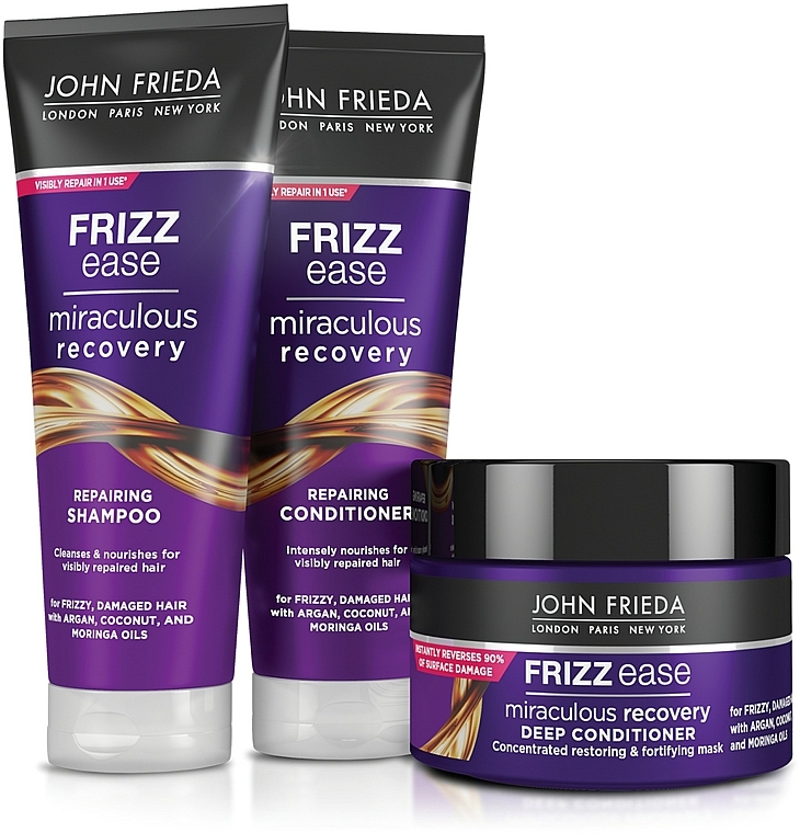 Szampon do włosów suchych i puszących się - John Frieda Frizz-Ease Miraculous Recovery — фото N2
