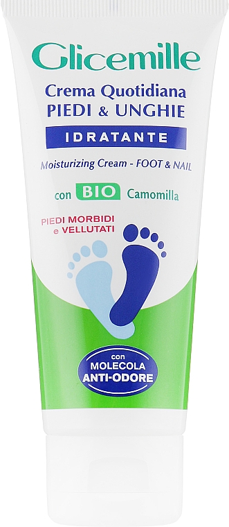 Nawilżający krem do stóp i paznokci - Mirato Glicemille Foot & Nail Moisturizing Cream — Zdjęcie N1