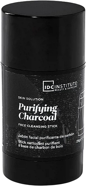 Oczyszczający sztyft do twarzy - IDC Institute Purifying Charcoal Face Cleansing Stick — Zdjęcie N1