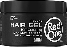 Ultramocny żel do włosów z keratyną - Red One Hair Gel Keratin — Zdjęcie N1