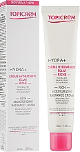 Bogaty krem nawilżający dla rozświetlonej skóry - Topicrem Hydra + Rich Moisturizing Radiance Cream — Zdjęcie N2