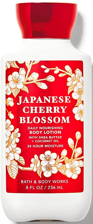 Bath & Body Works Japanese Cherry Blossom Daily Nourishing Body Lotion - Balsam do ciała — Zdjęcie N1