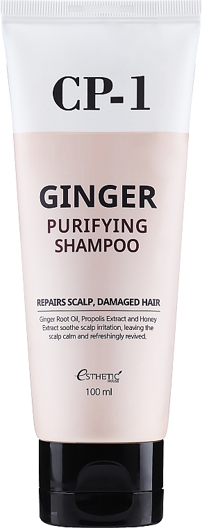 Szampon - Esthetic House CP-1 Ginger Purifying Shampoo — Zdjęcie N1