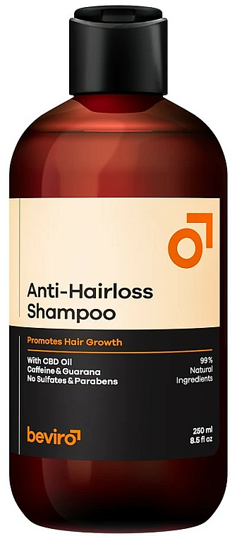 Szampon przeciw wypadaniu włosów dla mężczyzn - Beviro Anti-Hairloss Hair Shampo — Zdjęcie N1