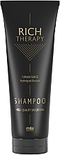 Kup Szampon odbudowujący z keratyną i kwasem hialuronowym do włosów zniszczonych - Mila Professional Rich Therapy Shampoo