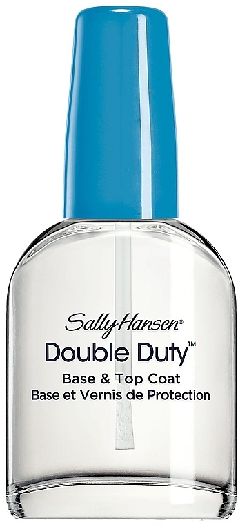 Baza i lakier nawierzchniowy do paznokci 2 w 1 - Sally Hansen Double Duty — Zdjęcie N1