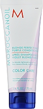 Odżywka dla idealnej blondynki - MoroccanOil Blonde Perfecting Purple Conditioner — Zdjęcie N1