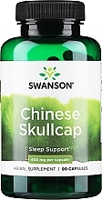 Suplement diety Tarczyca bajkalska, 400 mg - Swanson Full Spectrum Chinese Skullcap — Zdjęcie N1