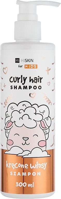 Szampon do kręconych włosów dla dzieci - HiSkin Kids Curly Hair Shampoo — Zdjęcie N1