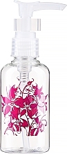 Butelka z dozownikiem, 75 ml, różowe kwiaty - Top Choice — Zdjęcie N1