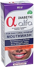 Kup WYPRZEDAŻ  Specjalistyczna płukanka dla diabetyków - Alfa Diabetic Mild *