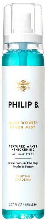 Mgiełka ułatwiająca rozczesywanie włosów - Philip B Maui Wowie Volumizing & Thickening Beach Mist — Zdjęcie N1