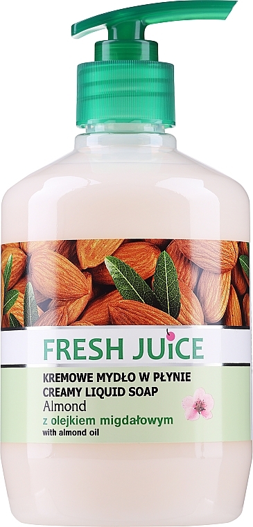Kremowe mydło z olejem ze słodkich migdałów Migdał - Fresh Juice Almond