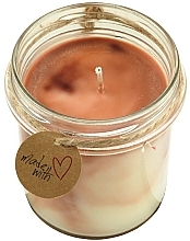 Świeca marmurkowa o zapachu kawy - Miabox Candle — Zdjęcie N2