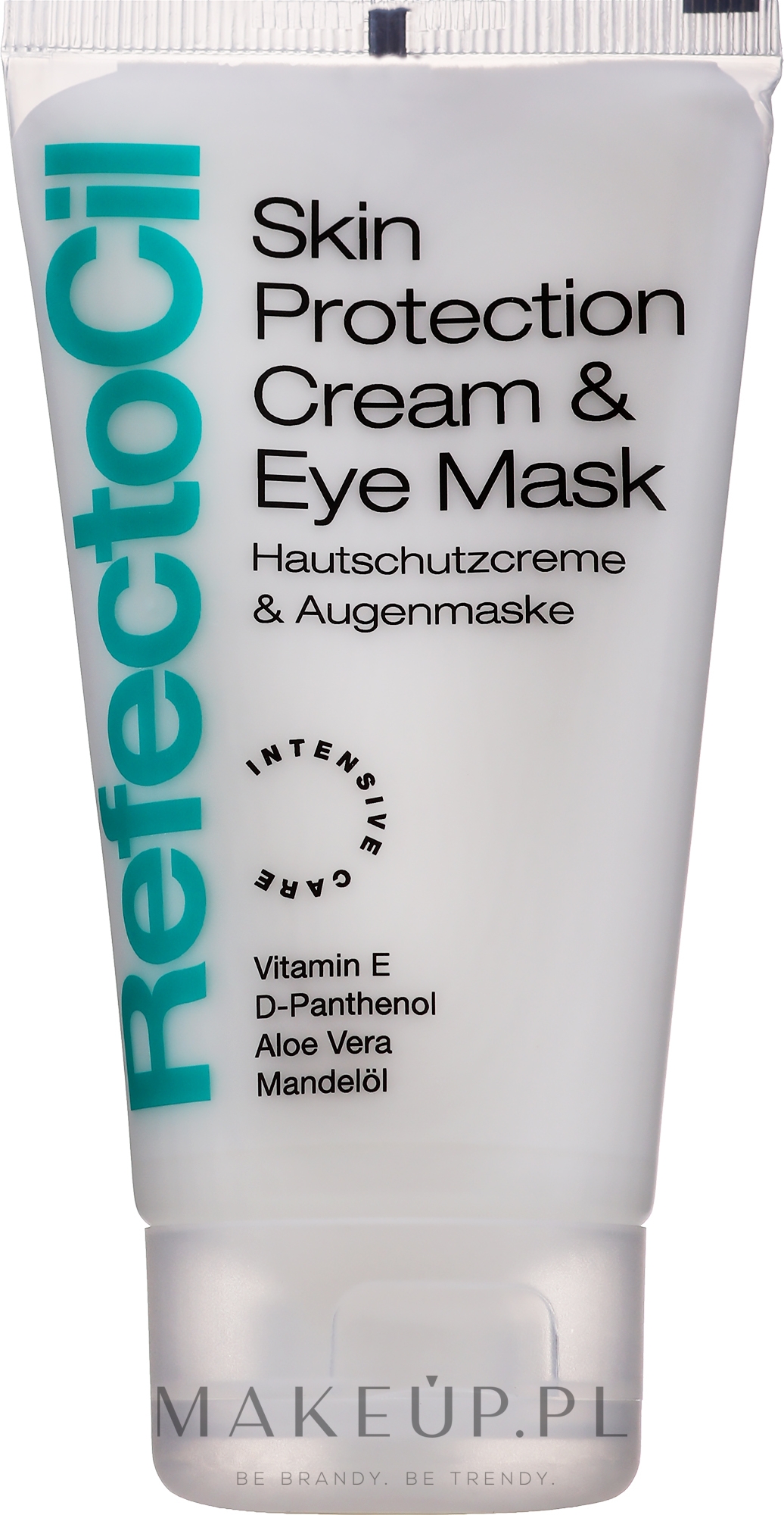 Krem ochronny do skóry wokół oczu - RefectoCil Skin Protection Cream & Eye Mask — Zdjęcie 75 ml