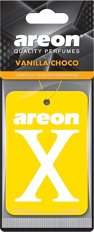 Odświeżacz powietrza Vanilla Choco - Areon X Quality Perfumes Vanilla Choco — Zdjęcie N1