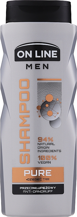 Przeciwłupieżowy szampon dla mężczyzn - On Line Men Pure Shampoo — Zdjęcie N1