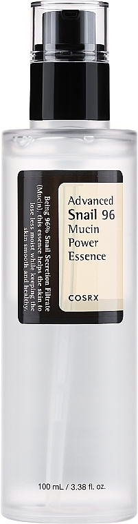 Nawilżająca esencja do twarzy ze śluzem ślimaka - Cosrx Advanced Snail 96 Mucin Power Essence — Zdjęcie N2