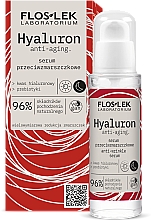 Kup Przeciwzmarszczkowe serum do twarzy z kwasem hialuronowym i prebiotykami - Floslek Hyaluron Anti-Wrinkle Serum