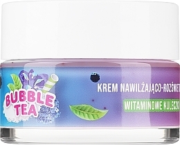 Nawilżający i rozjaśniający krem do twarzy - Perfecta Bubble Tea Butterfly Tea — Zdjęcie N1