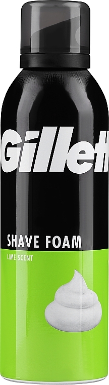 Cytrynowa pianka do golenia - Gillette Classic Lemon Lime Shave Foam For Men