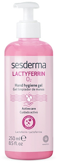 Żel do dezynfekcji rąk - SesDerma Laboratories Lactyferrin O2 — Zdjęcie N2